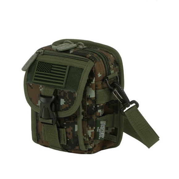 Tactical Molle Pouch Waist Belt Utility Gadget Bag - Picture 5 of 8